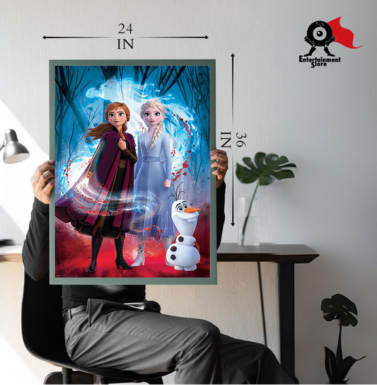 Frozen 2 Guiding Spirit Maxi Poster