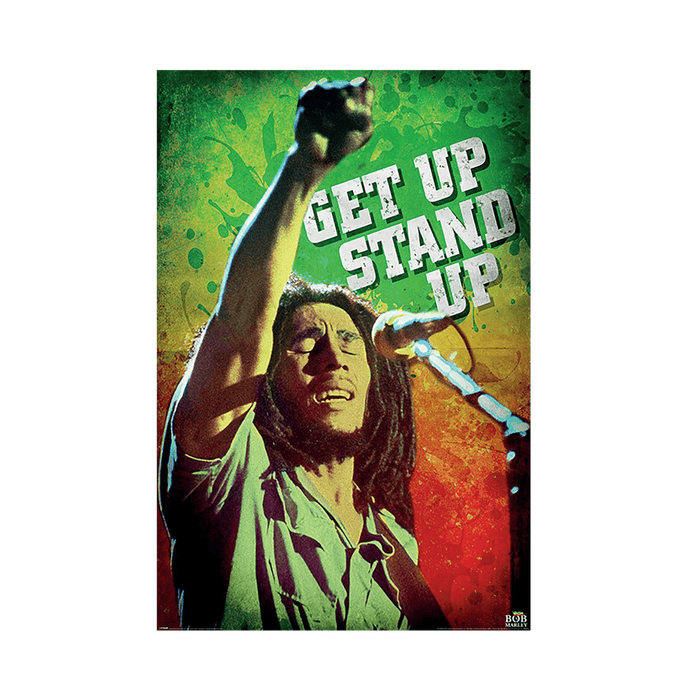 Bob Marley Get Up Stand Up Maxi Poster - www.entertainmentstore.in