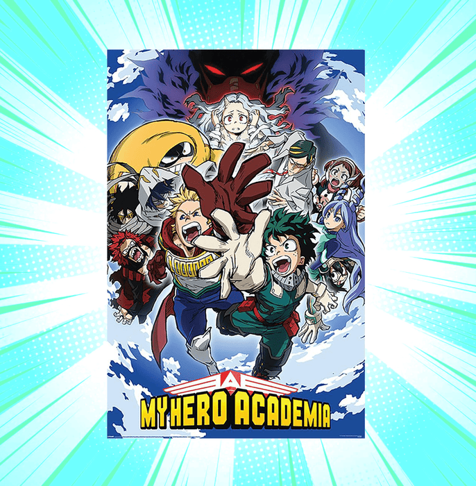 My Hero Academia S4 Reach Up Maxi Poster - www.entertainmentstore.in