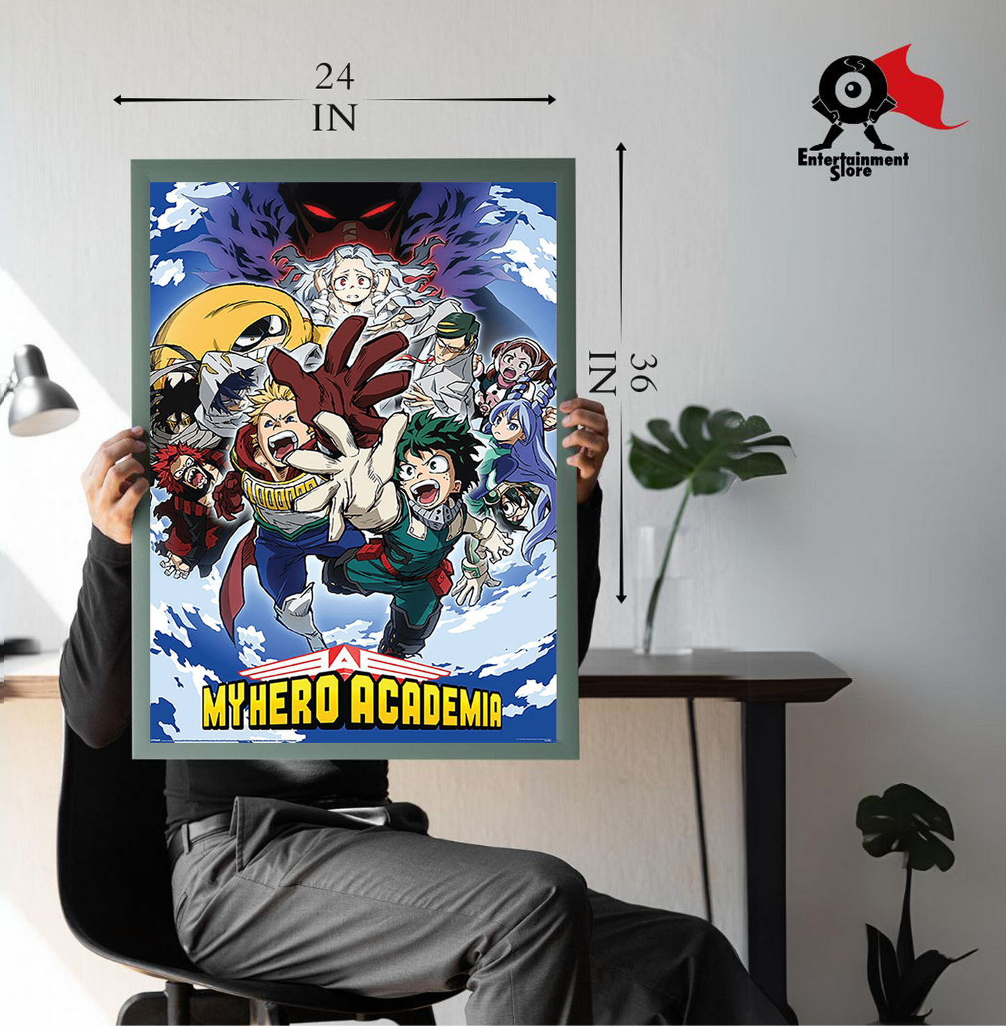 My Hero Academia S4 Reach Up Maxi Poster