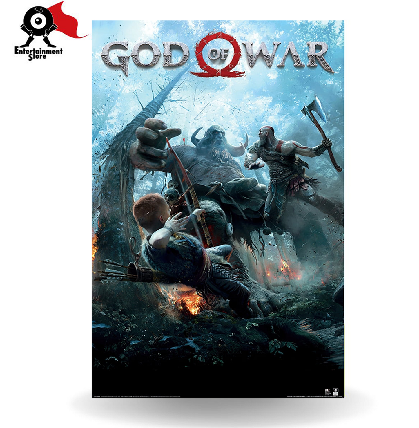 Playstation God Of War Maxi Poster