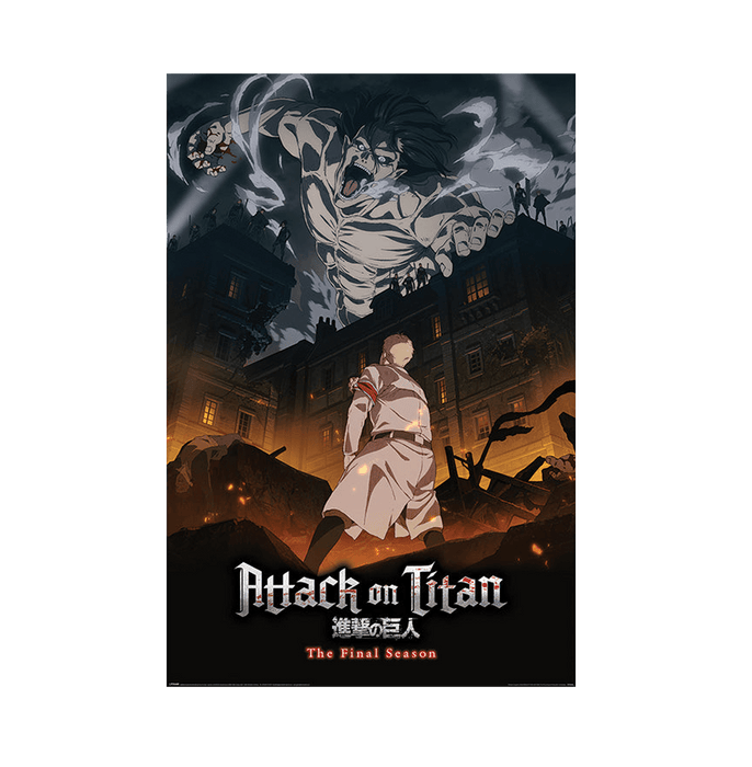 Attack On Titan S4 Eren Onslaught Maxi Poster - www.entertainmentstore.in