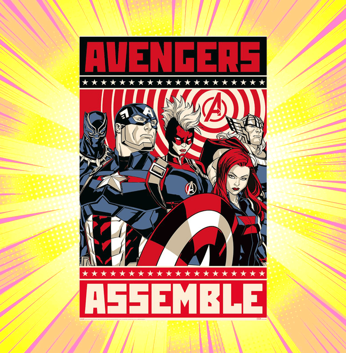 Avengers Assemble Maxi Poster - www.entertainmentstore.in