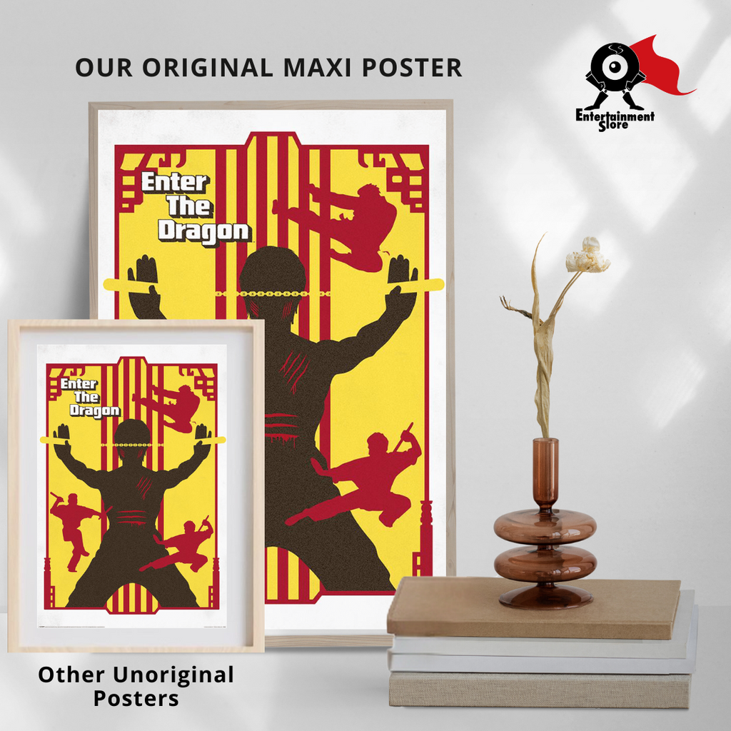 Wb100 Art Of The 100th Enter The Dragon Maxi Poster