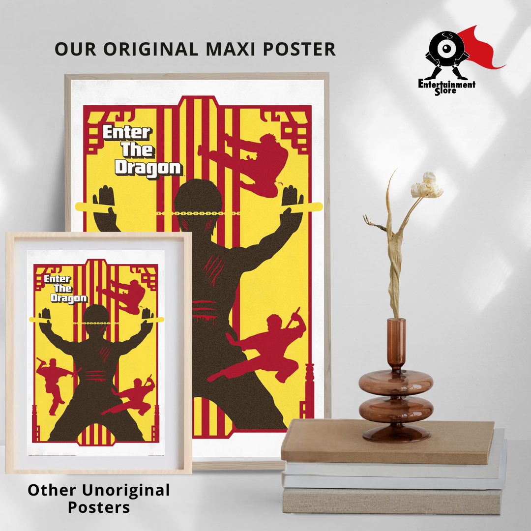 Wb100 Art Of The 100th Enter The Dragon Maxi Poster