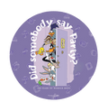 Looney Friends Party Circular Coaster - www.entertainmentstore.in