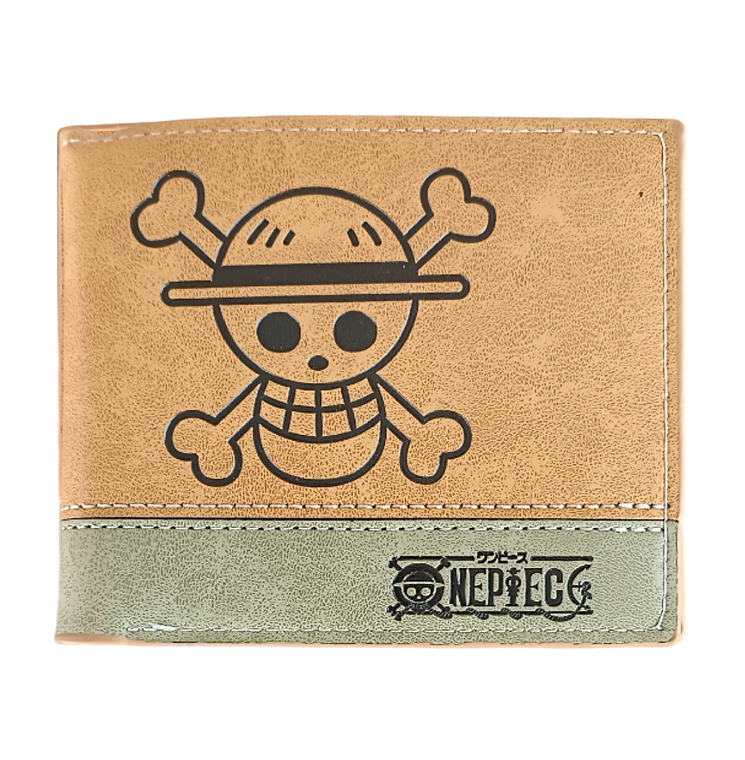 One Piece Skull Print Wallet