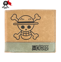 One Piece Skull Print Wallet