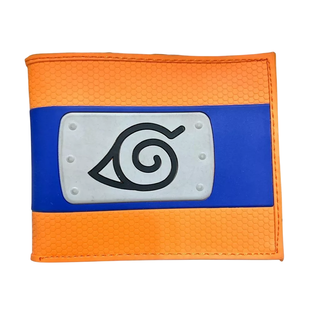 Naruto Shippuden Orange And Blue Wallet