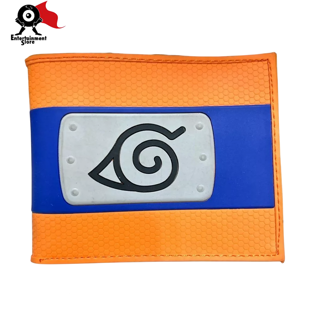 Naruto Shippuden Orange And Blue Wallet
