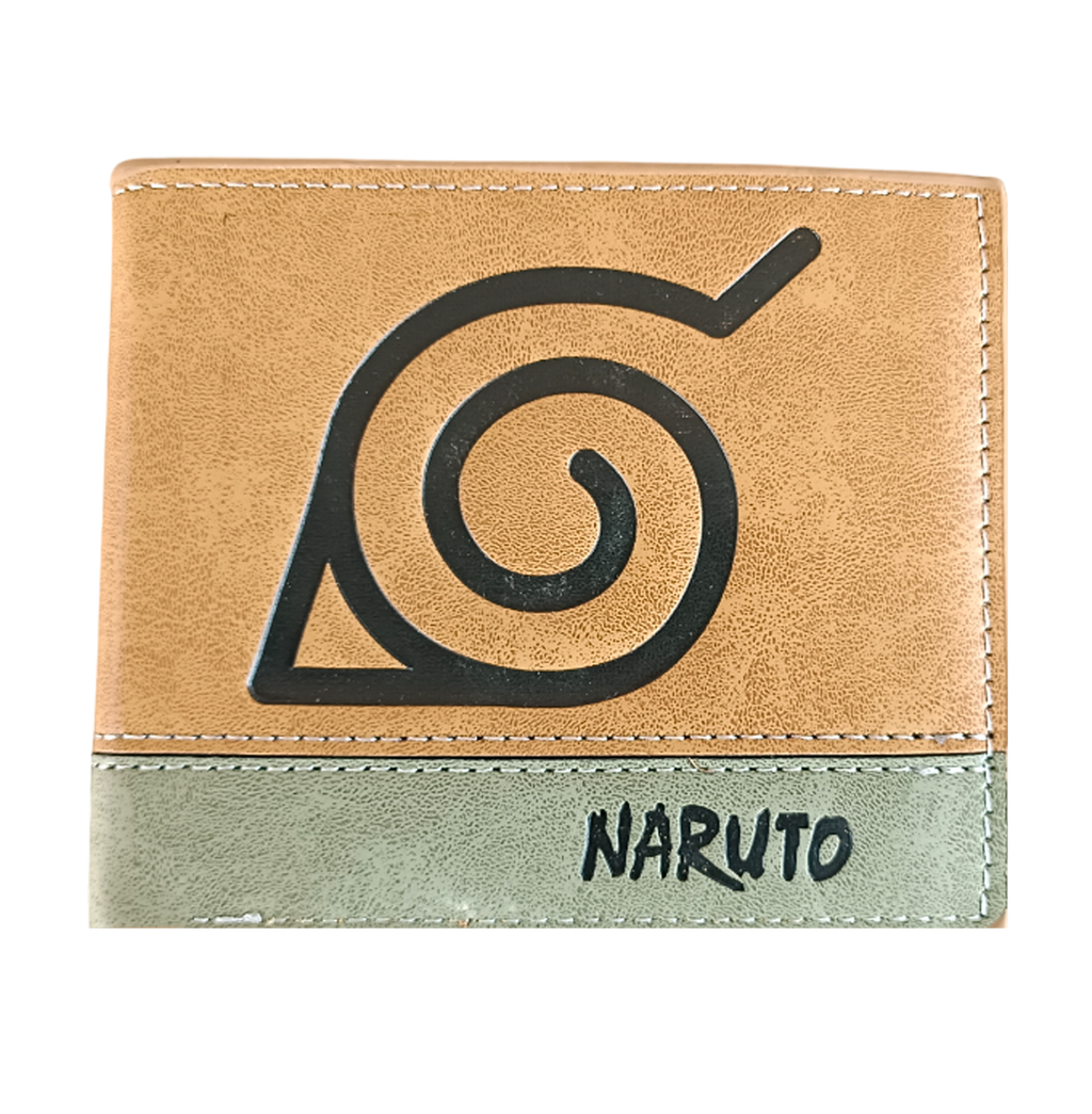 Naruto Uchiha Sasuke Leaf Mark Wallet