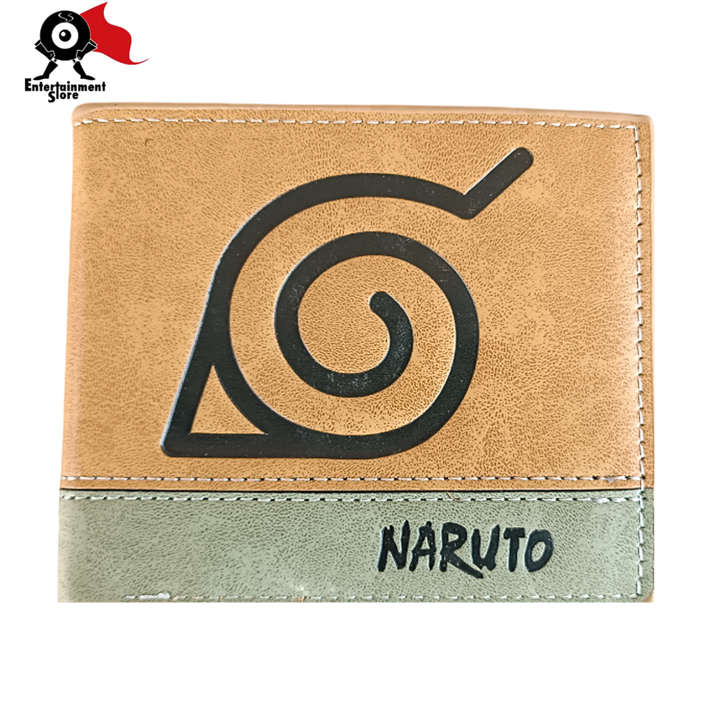 Naruto Uchiha Sasuke Leaf Mark Wallet