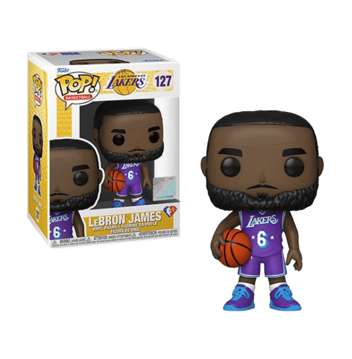 NBA Lakers  LeBron James (City Edition 2021) Funko Pop - www.entertainmentstore.in