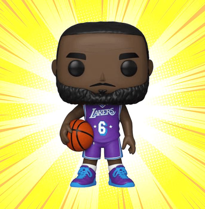 NBA Lakers  LeBron James (City Edition 2021) Funko Pop - www.entertainmentstore.in