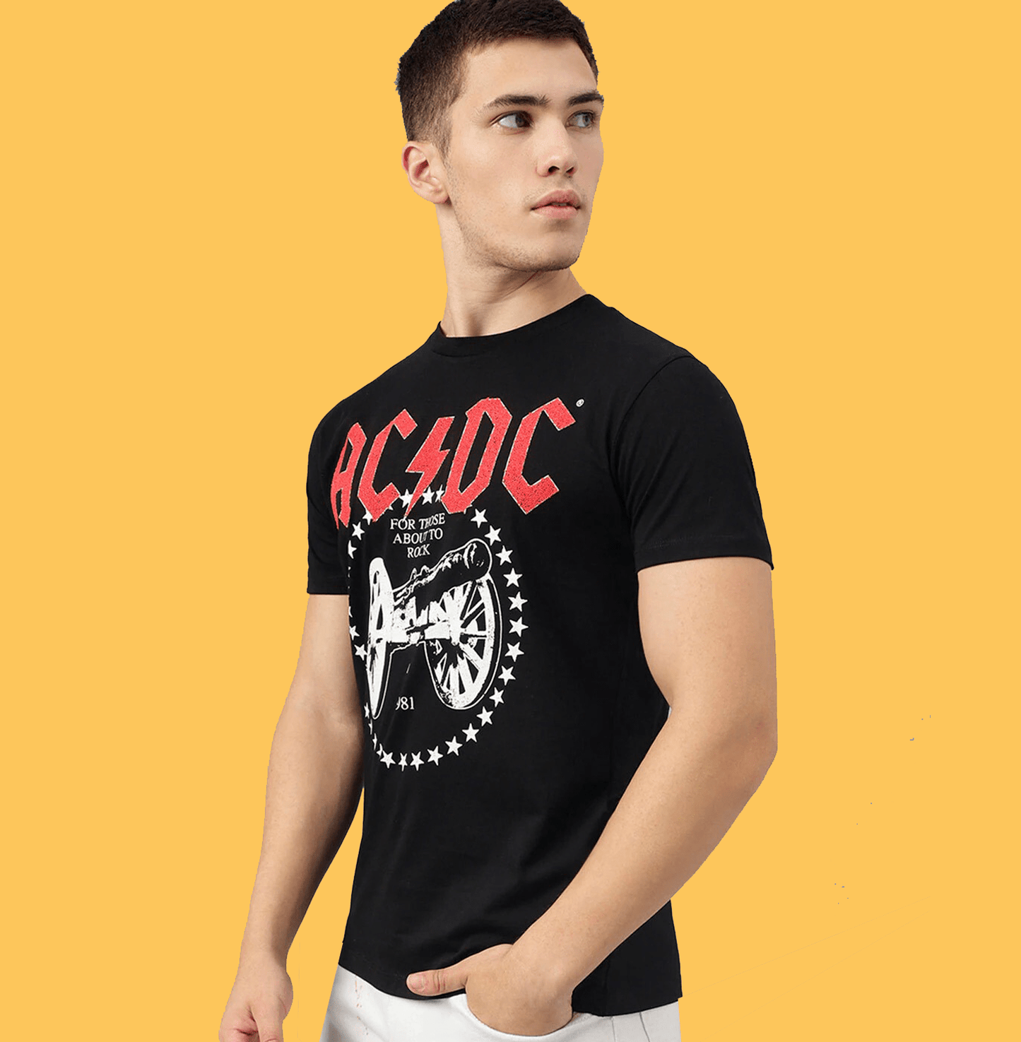 AC DC 0729 Black T Shirt