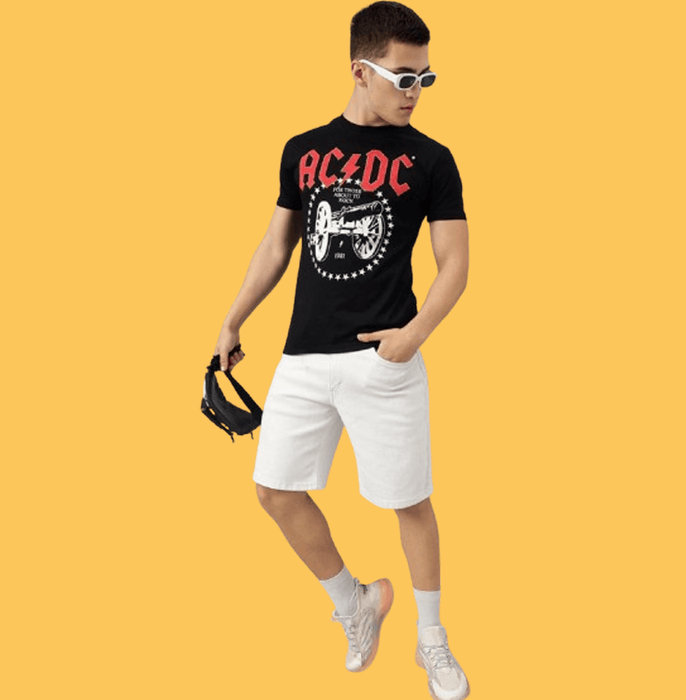 AC DC 0729 Black T Shirt