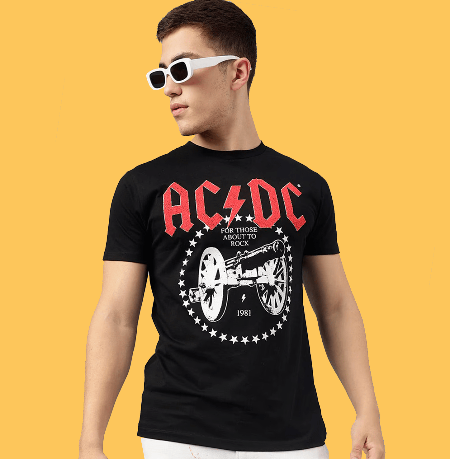 AC DC 0729 Black T Shirt