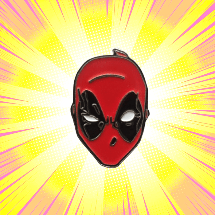 Deadpool Face Pin - www.entertainmentstore.in