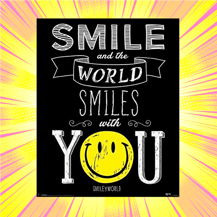 Smiley World Smiles With YouMini Poster — www.
