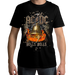AC DC Hells Bells Jumbo Print Black T Shirt - www.entertainmentstore.in