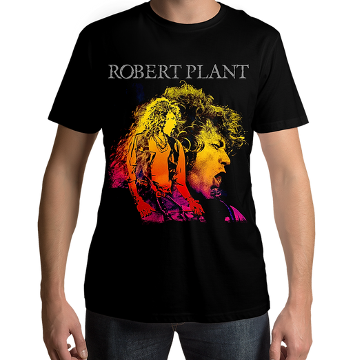 Robert Plant Manic Nirvana Black T Shirt - www.entertainmentstore.in