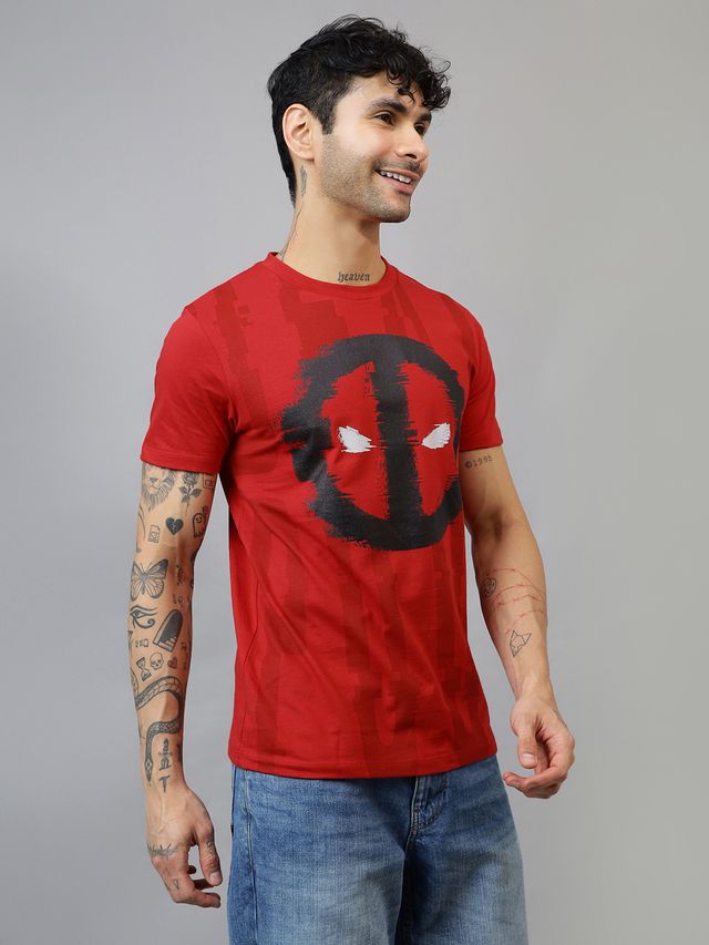 Deadpool Molten Lava Tshirt