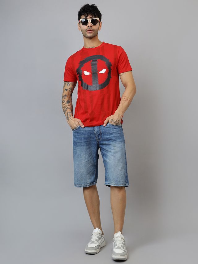 Deadpool Molten Lava Tshirt