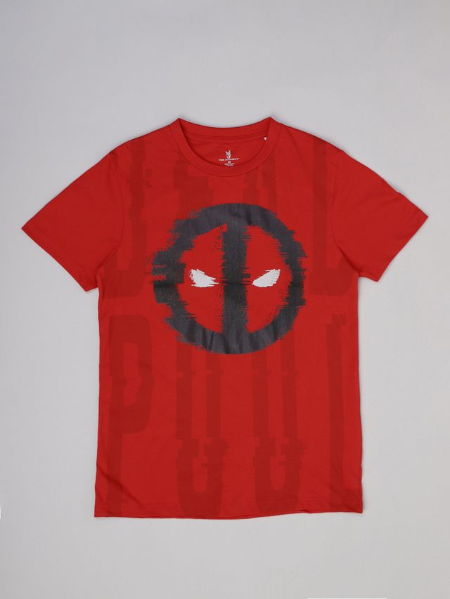 Deadpool Molten Lava Tshirt