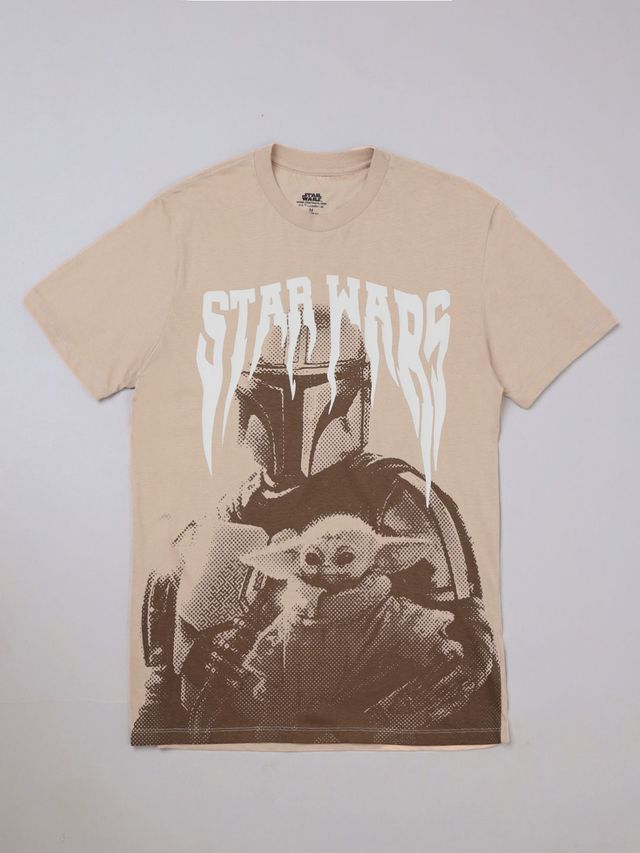 Star Wars Taupe Regular Fit T-Shirt