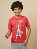 One Piece Cranberry Kids T Shirt