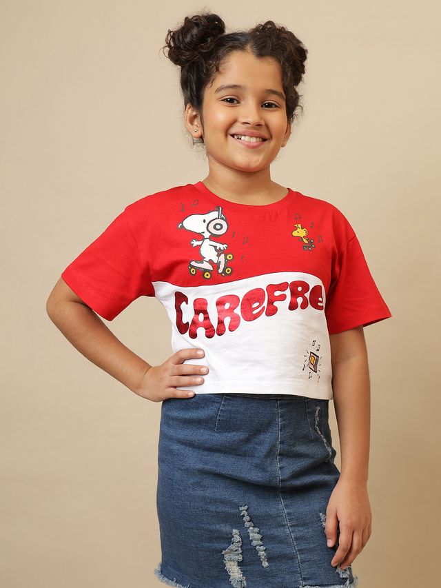 PEANUTS KIDS GIRLS TSHIRT