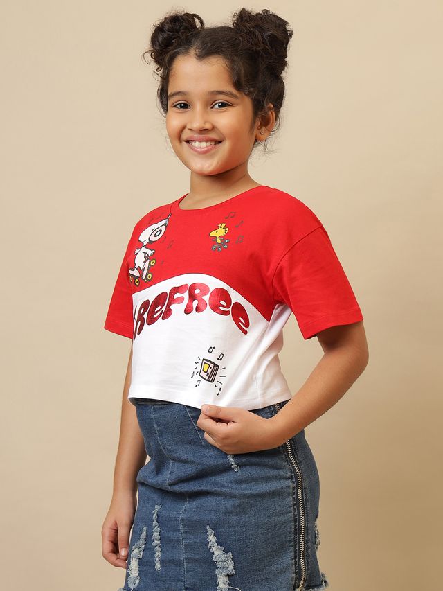 PEANUTS KIDS GIRLS TSHIRT