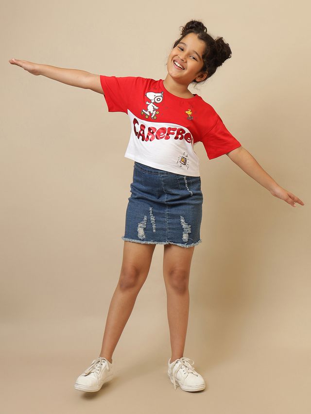 PEANUTS KIDS GIRLS TSHIRT