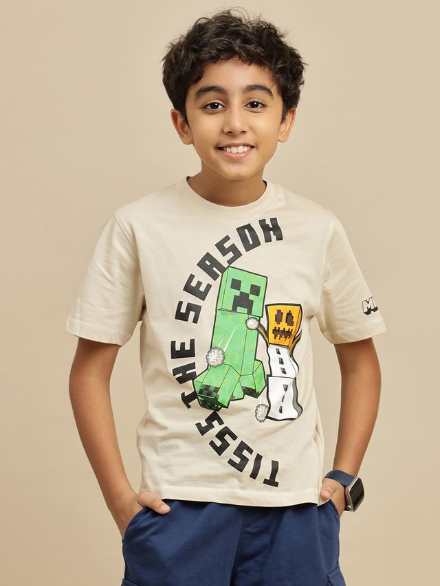 Minecraft Kids Boys T Shirt