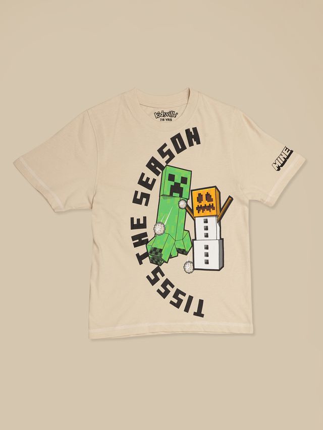 Minecraft Kids Boys T Shirt