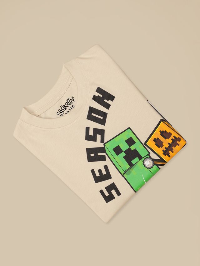 Minecraft Kids Boys T Shirt
