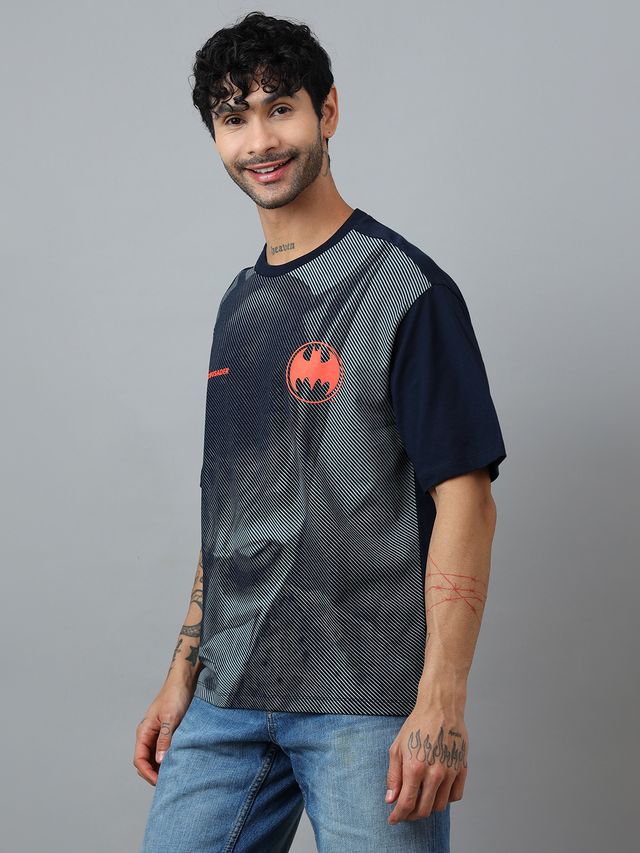 Batman Sky Captain Navy T Shirt