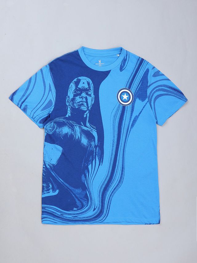 CAPTAIN AMERICA Regular Fit TSHIRT