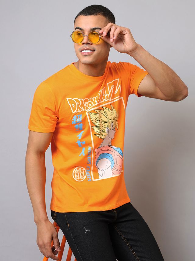 Dragon Ball Z Sun Orange T Shirt
