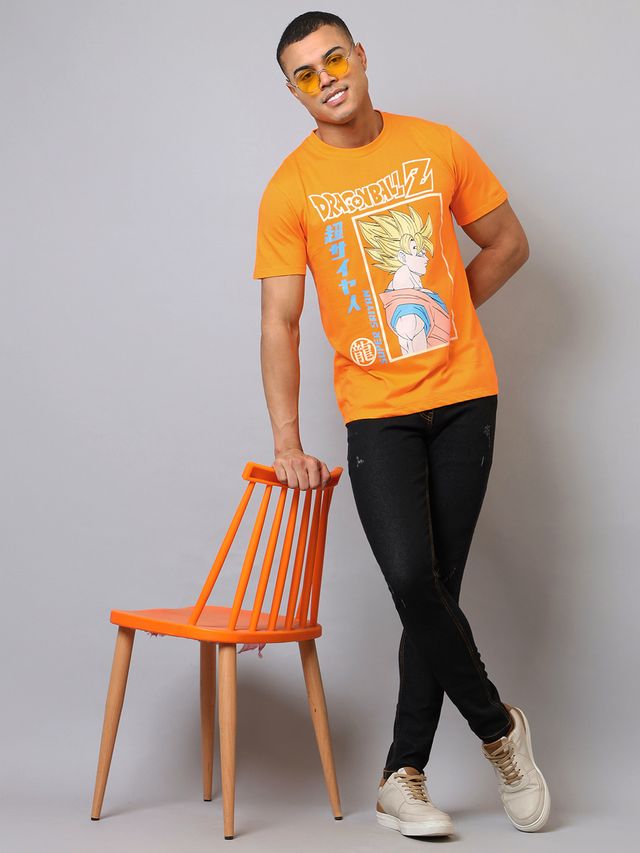 Dragon Ball Z Sun Orange T Shirt