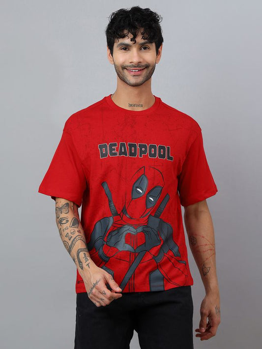 Deadpool Tomato Red T Shirt