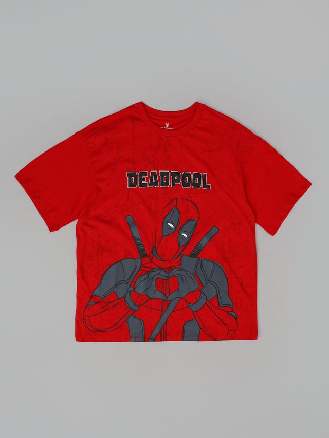 Deadpool Tomato Red T Shirt