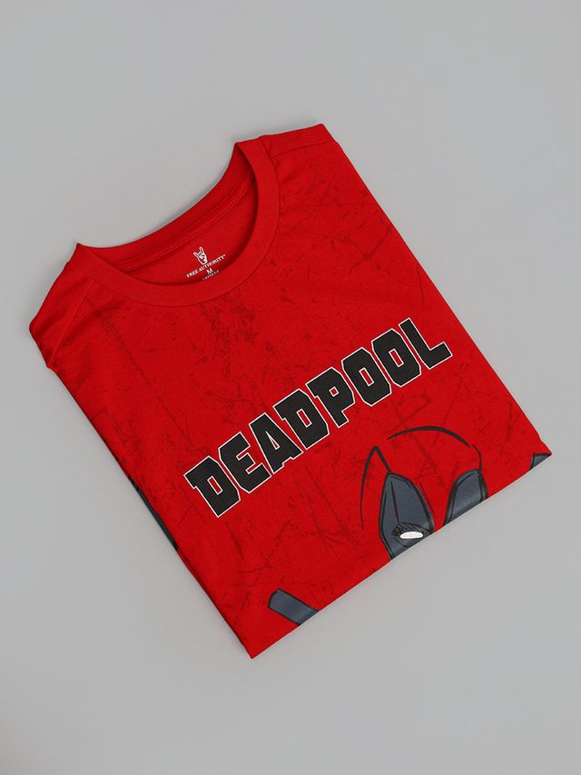 Deadpool Tomato Red T Shirt