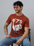 One Piece Intense Rust T Shirt