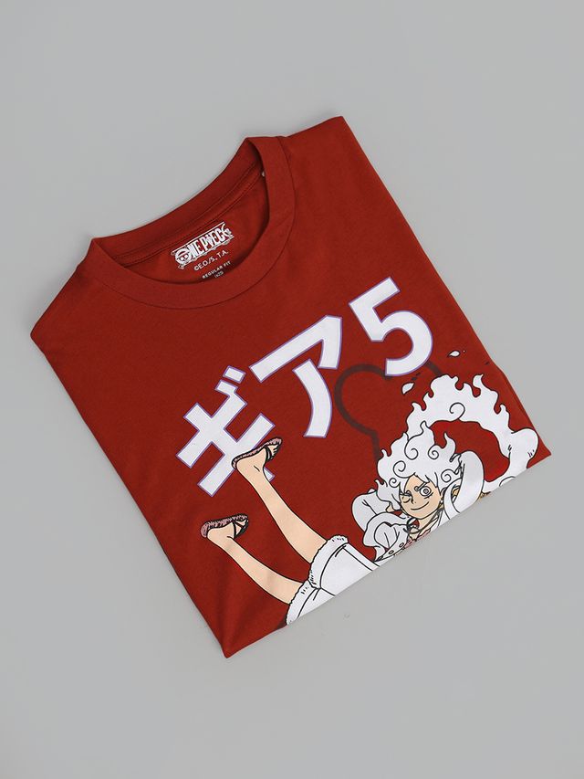 One Piece Intense Rust T Shirt