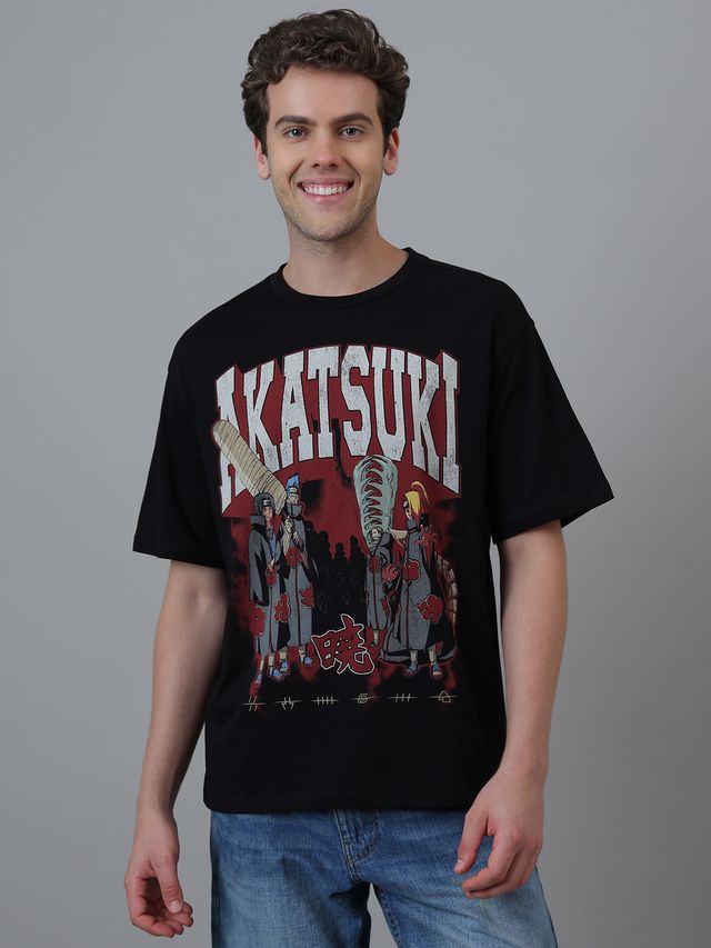 Naruto Shippuden Black T Shirt