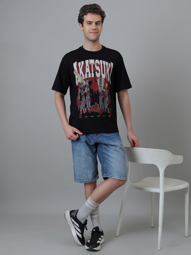 Naruto Shippuden Black T Shirt