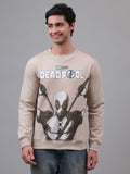 Deadpool Beige Sweatshirt