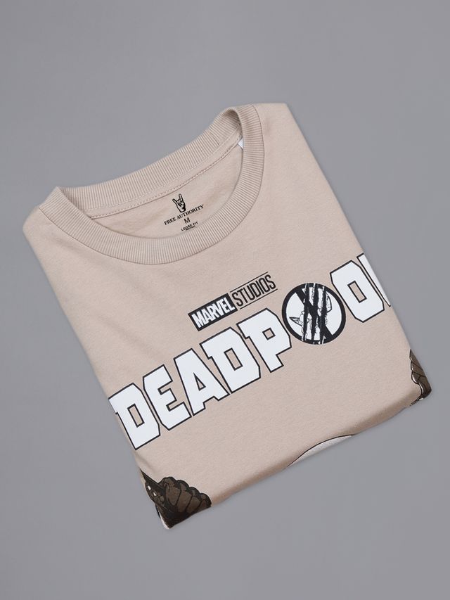 Deadpool Beige Sweatshirt