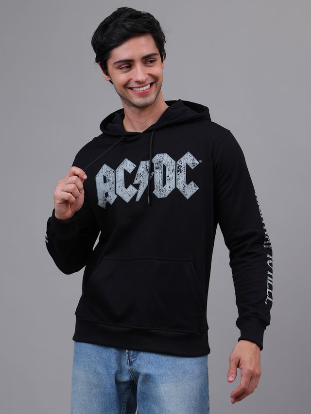 AC DC Black Hoodie